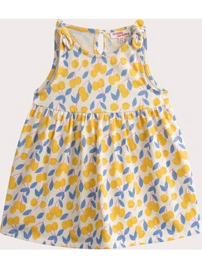 Βρεφικό Φόρεμα για Κορίτσια Lemon Print ΛΕΥΚΟ