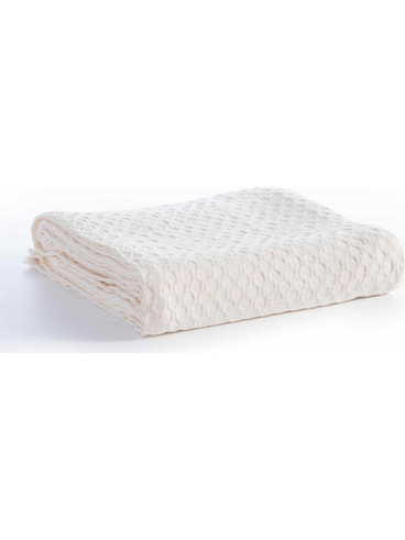 ΚΟΥΒΕΡΤΑ ΠΙΚΕ ΜΟΝΗ ELMER 160X240 NEF-NEF HOMEWARE OFF WHITE