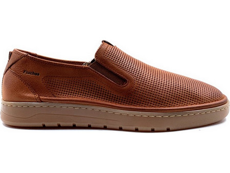 Fluchos Ανδρικά Ανατομικά Loafers Leo F1946 Cuero