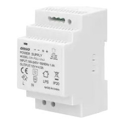 Τροφοδοτικό ράγας 12V DC 4,5A, 54W IP 20 Τάση εισόδου 100-230 V AC