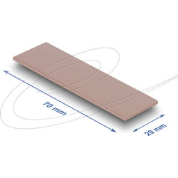 Thermal Pad Delock 70x20x1.75 mm για Μ2 (18480) Χωρίς Σιλικόνη - Ροζ 18480
