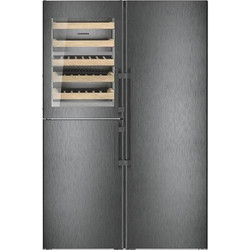 LIEBHERR XRCbs 5295 ΨΥΓΕΙΟ SIDE BY SIDE SMART ME ΣΥΡΤΑΡΙ BIOFRESH YDROBREEZE KAI ΘΑΛΑΜΟΣ ΜΕΤΡΙΑΣΜΟΥ ΚΡΑΣΙΟΥ ΣΥΝ ΧΩΡ 689ΛΤ
