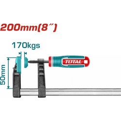 TOTAL ΕΠΑΓΓ. ΣΦΙΓΚΤΗΡΑΣ ΜΑΡΑΓΚΩΝ 50 Χ 200mm (THT1320502)