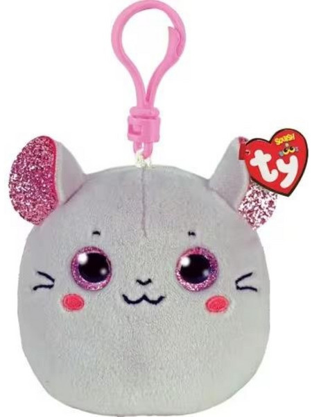 Ty Squishy Beanies Catnip Ποντικάκι με Κλιπ 1607-39570