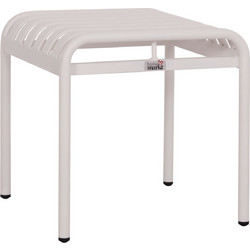 ΣΚΑΜΠΟ ΑΛΟΥΜΙΝΙΟΥ RACHEL HM6340.02 ΛΕΥΚΟ 45x45x46Υεκ