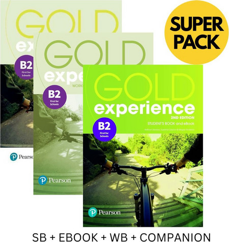 GOLD EXPERIENCE B2 SUPER PACK (SB + EBOOK + WB + COMPANION) 2ND ED