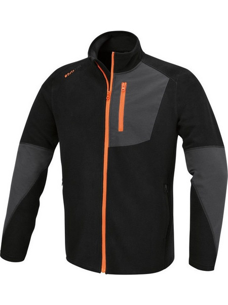 Μπλούζα stretch από microfleece BETA Top line 7654N Μαύρη