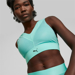 Puma Elektro Summer Bra Αθλητικό Μπουστάκι με Μέτρια Στήριξη & Αφαιρούμενη Ενίσχυση Τιρκουάζ 523091-76