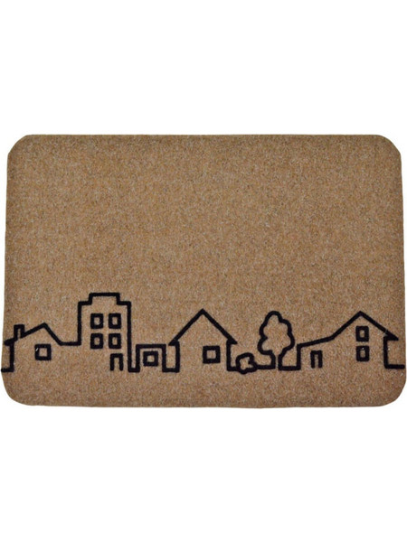 Πατάκι Εισόδου Houses 837045 40x60cm Natural Ankor 40Χ60