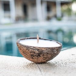 ΑΡΩΜΑΤΙΚΟ ΚΕΡΙ COCONUT CANDLE 200gr 0700000000110