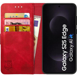 Rosso Element Wallet Red (Samsung Galaxy S25 Edge)