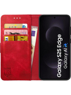 Rosso Element Wallet Red (Samsung Galaxy S25 Edge)