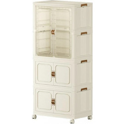 Επαγγελματικό Vanity Storage Station με 3 Eυρύχωρα Nτουλάπια Aποθήκευσης 155x70x41.5cm