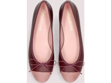 Pretty Ballerinas Nicole Two Tone Pink/Bordeaux