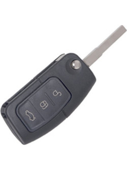 DGA Ford FOCUS/ FIESTA/ C-MAX/S-Max / GALAXY/ Αναδιπλουμενο Ανταλλακτικο Κλειδι Με Καλυμμα 3 Κουμπιων (Χωρις ΚΛΕΙΔΙ) - 1 ΤΕΜ. - (DG-FD15)