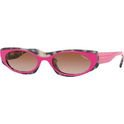 Vogue VO5316S 2815/13 Γυναικεία Γυαλιά Ηλίου Cat Eye Κοκάλινα Ροζ με Καφέ Φακό