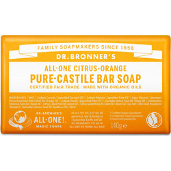 Dr. Bronner's Citrus Orange Pure Castile Soap 140gr