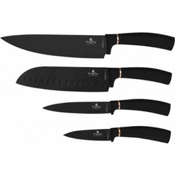 Berlinger Haus Black Rose Collection Σετ Μαχαίρια από Ανοξείδωτο Ατσάλι 4τμχ BH-2891