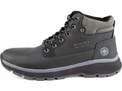 Rhapsody Ανδρικά Μποτάκια Suede Ανθρακί P589S4722001