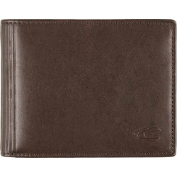 Πορτοφόλι δερμάτινο οριζόντιο καφέ Camel Active Cliff Wallet Brown