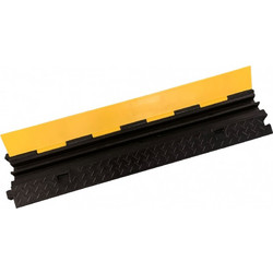 ΣΑΜΑΡΑΚΙΑ ΠΡΟΣΤΑΣΙΑΣ ΚΑΛΩΔΙΩΝ 1000x245x45mm ΒΑΡΕΩΣ ΤΥΠΟΥ ΜΑΥΡΟ/ΚΙΤΡΙΝΟ (ΚΑΟΥΤΣΟΥΚ/ΠΛΑΣΤΙΚΟ) CC-B17