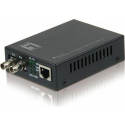 Level One FVT-2002 RJ45 to ST Fast Ethernet Media Converter