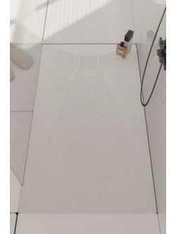 GLASS STONE ΝΤΟΥΣΙΕΡΑ WHITE 80 X 80 X 2.5 W