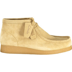 Clarks Wallabeeevo Ανδρικά Μποτάκια Suede Μπεζ 26172824