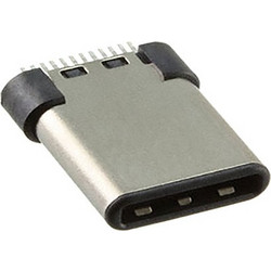 USB 3.1 Type C αρσ Βύσμα 24pin (Oem) (Bulk)