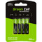 Green Cell Rechargeable HR03 AAA 800mAh 4τμχ Green Cell Rechargeable HR03 AAA 800mAh 4τμχ