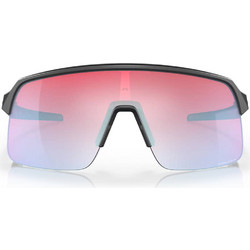 Oakley OO9463 17 Αθλητικά Γυαλιά Ηλίου Μάσκα Κοκάλινα Μαύρα με Ροζ Καθρέπτη Φακό