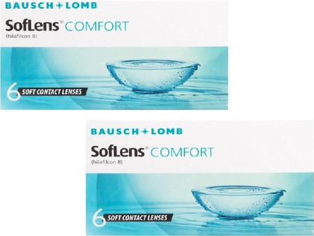 Bausch & Lomb Soflens Comfort Μηνιαίοι Φακοί Επαφής Υδρογέλης 12τμχ