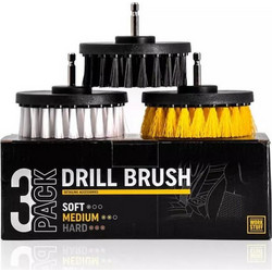 Work Stuff Drill Brush 3pack