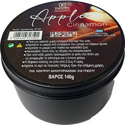 ERYCANDLES Αρωματικό Κερί Apple Cinnamon Μεταλλικό Κουτί 8Χ5εκ Μαύρο