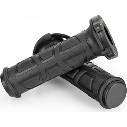 Χερουλια Moto Θερμαινομενα 12V Heated Grips Easy Μαυρα 4 Επιπεδων Θερμανσης LAMPA - 2 Τεμ