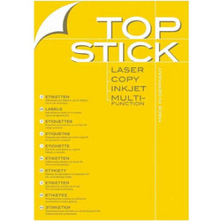 Topstick 2400 Αυτοκόλλητες Ετικέτες Α4 Ορθογώνιες 70x37mm 8706