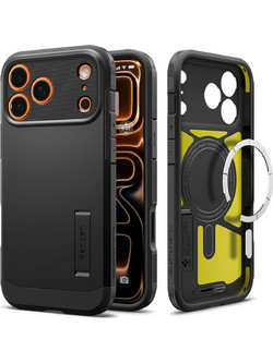 Spigen Tough Armor T MagSafe Back Cover Black (iPhone 17 Pro Max)