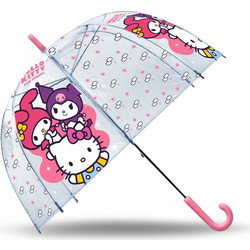 ΔΙΑΦΑΝΗ BELL ΟΜΠΡΕΛΑ 46 εκ. HELLO KITTY & FRIENDS (HK50195)