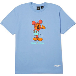 HUF x Disney Mickey Mouse Greetings T-Shirt Ανδρικό - Digital Violet (TS02720-DIGVI)