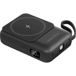 Kruger & Matz Fuel Series Charger KM0910 Ηλιακό Power Bank 10000mAh με Θύρα USB-A & Θύρα USB-C Black