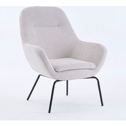 Πολυθρόνα (81.5x76x94.5) Spitishop Harbor Cloud Light Grey