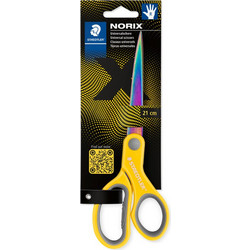 NORIX - Scissors 21 cm, Yellow