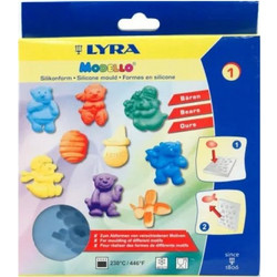 Lyra Καλούπι Σιλικόνης Αρκουδάκια