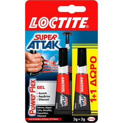 833 1+1 SUPER ATTAK 3gr GEL POWER FLEX