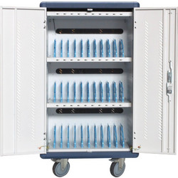 Techly I-CABINET-30DUTY portable device management cart/cabinet White, Blue