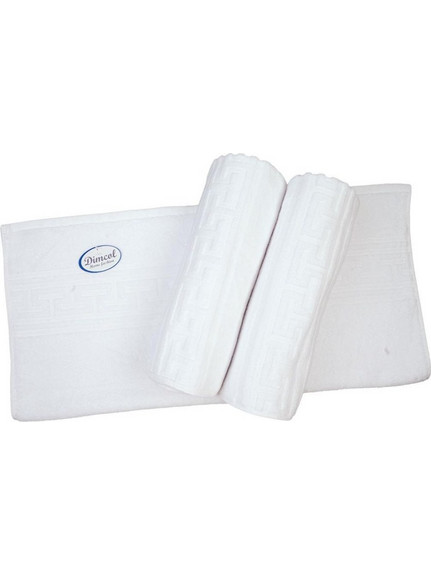 Ξενοδοχειακή Πετσέτα 500 Gr/M Jacquard Μαίανδρος 50X100 Λευκό