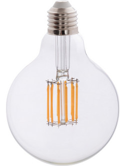 ΛΑΜΠΤΗΡΑΣ GLOBO LED FILAMENT 12W E27 3000K ΔΙΑΦΑΝΟΣ HM4049.01