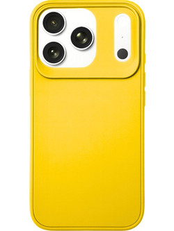 Θήκη σιλικόνης TPU Ultra Slim 0.3mm Soft Mat για Apple iPhone 17 Pro Max - Κίτρινο