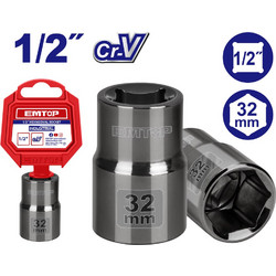 EMTOP ΚΑΡΥΔΑΚΙΑ ΕΞΑΓΩΝΑ 1/2" 32MM ESCT12321