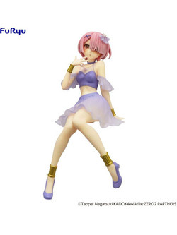 FuRyu Re Zero Noodle Stopper Ram Twinkle Party 14cm